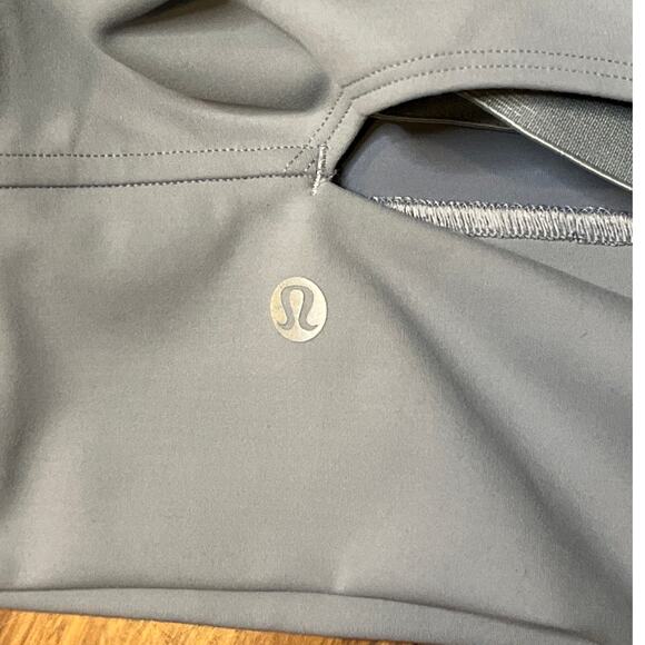 lululemon wunder train straight strap tank size 2 Chambray Blue - Picture 6 of 7